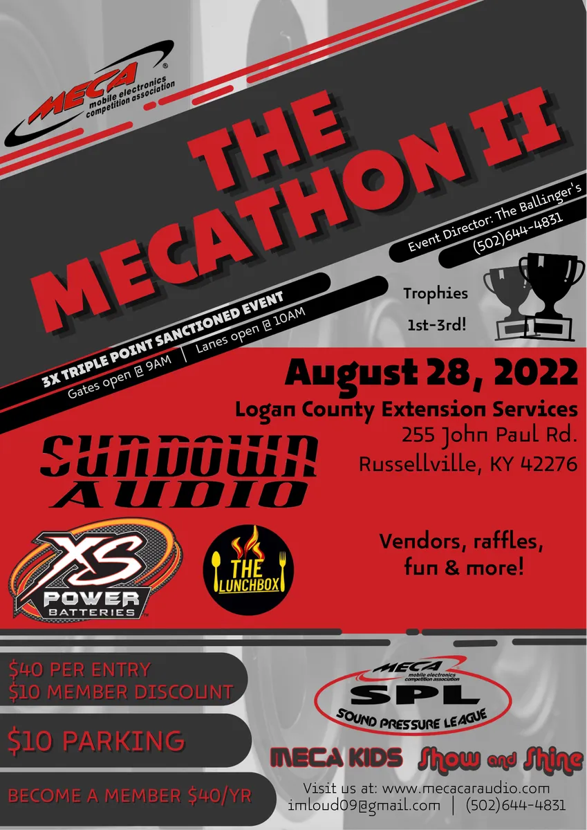 MECAthon II Flyer