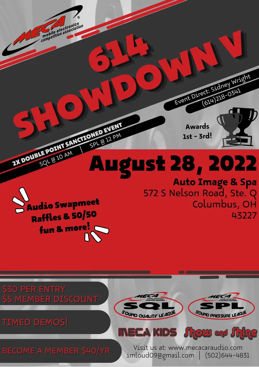 614 Showdown V Flyer