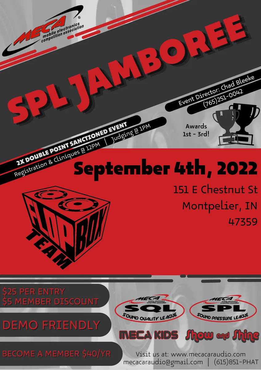 SPL Jamboree Flyer