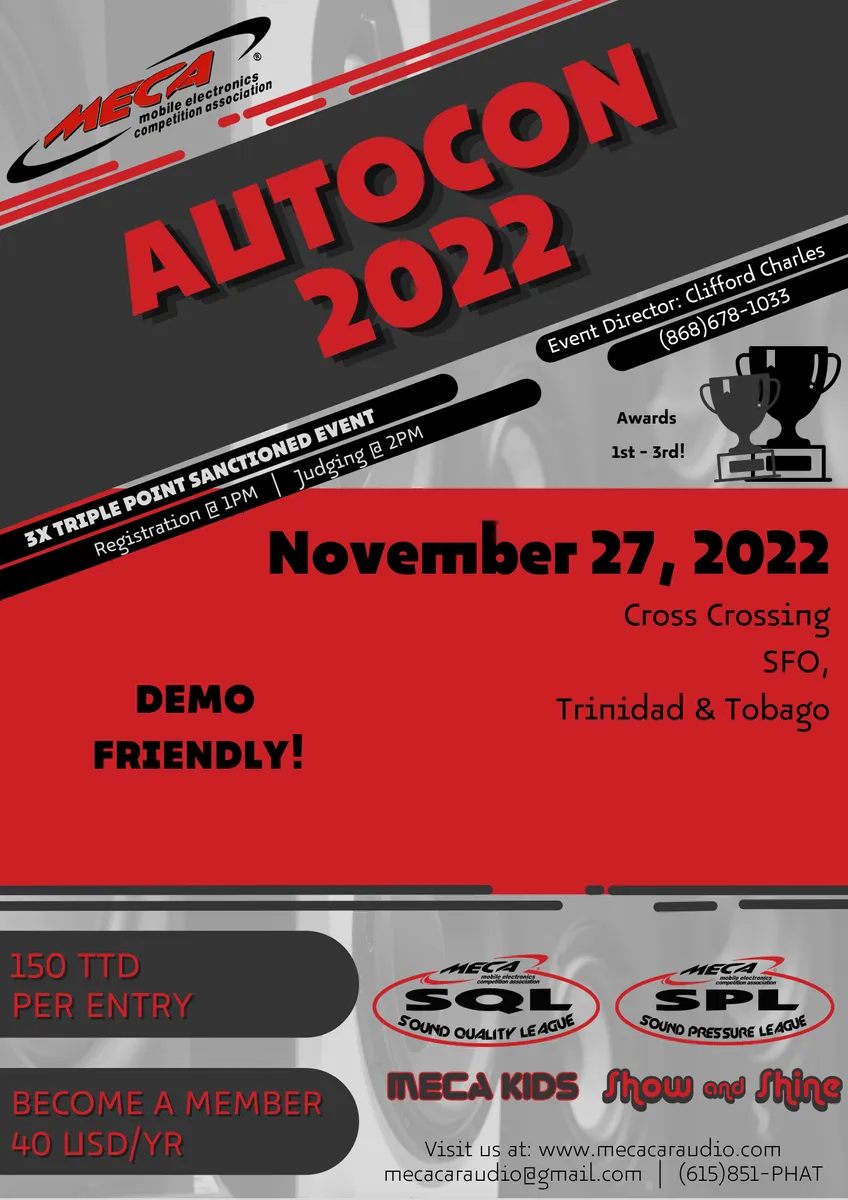 Autocon 2022 Flyer