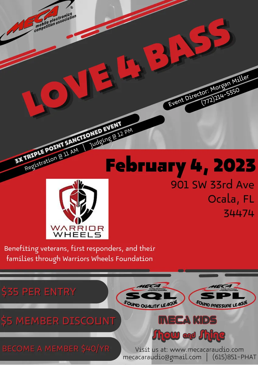 Love 4 Bass Flyer