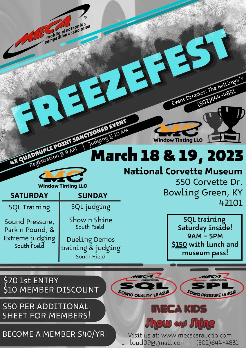 FREEZE FEST Flyer