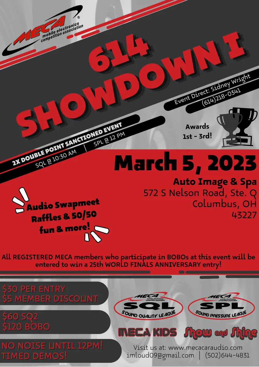 614 Showdown I Flyer