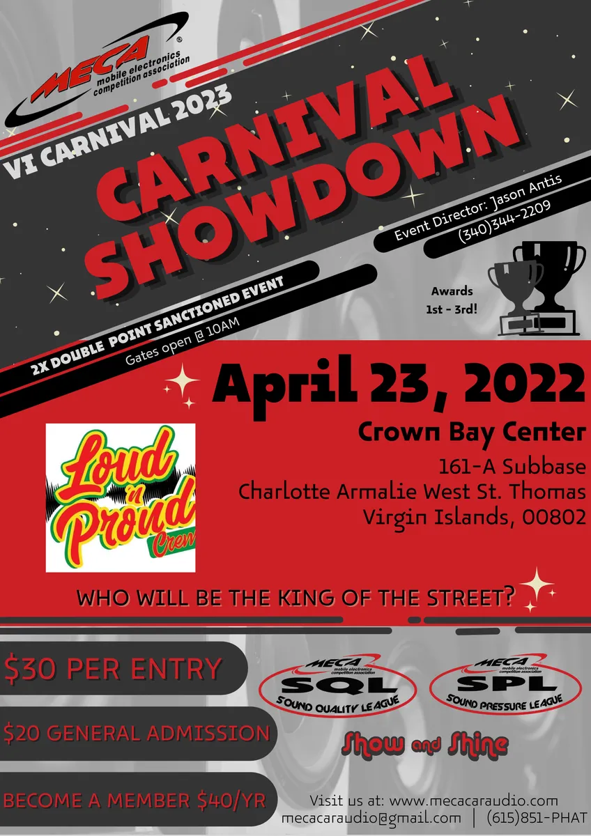Carnival Showdown Flyer