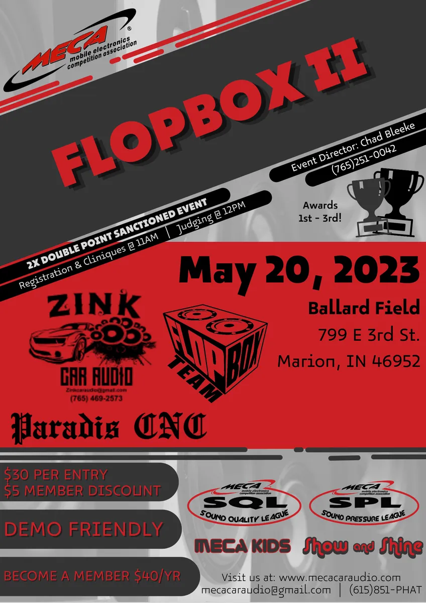 Flopbox II Flyer