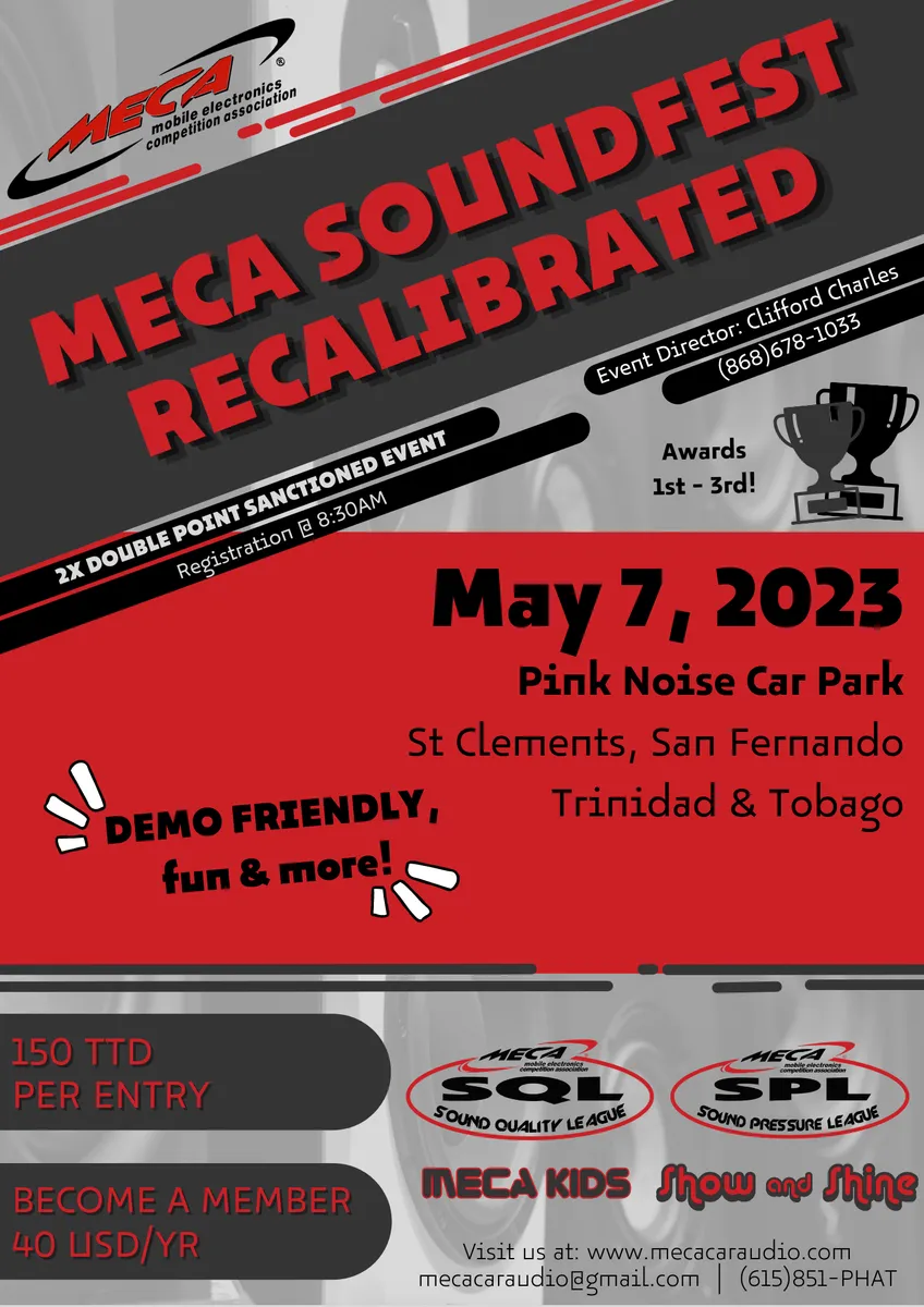 MECA Soundfest Recalibrated Flyer