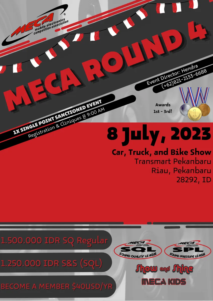 MECA ROUND 4 Flyer