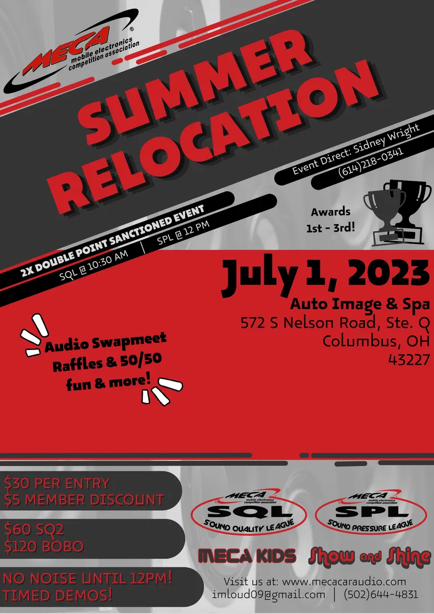 Summer Relocation Flyer