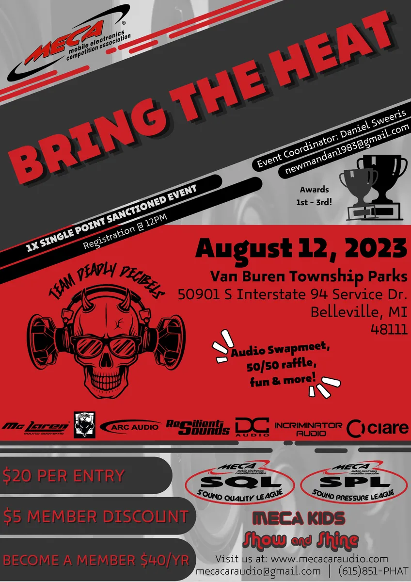Bring The Heat Flyer