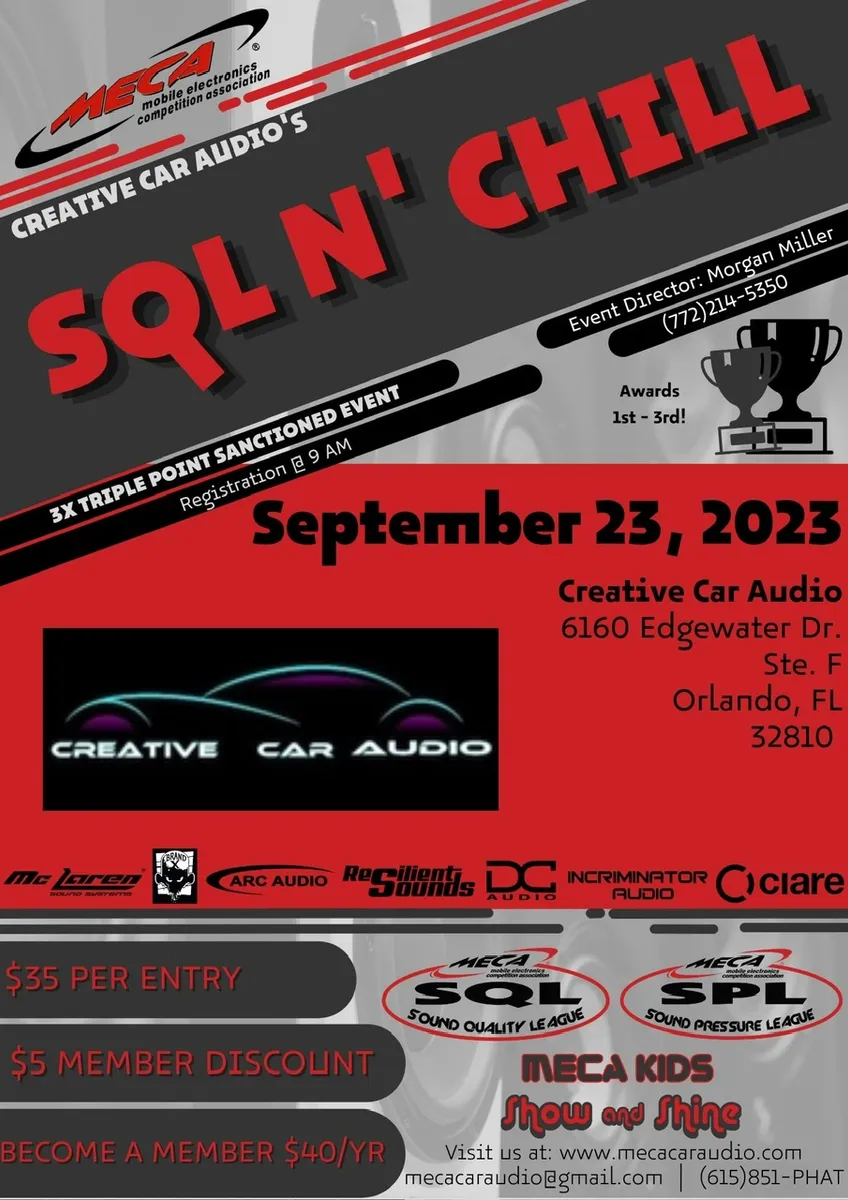 SQL N' CHILL Flyer