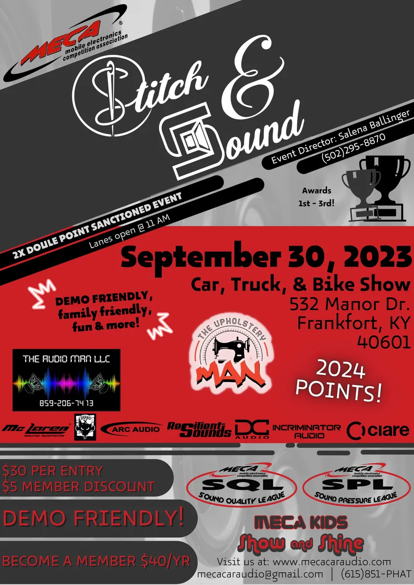 Stitch & Sound Flyer