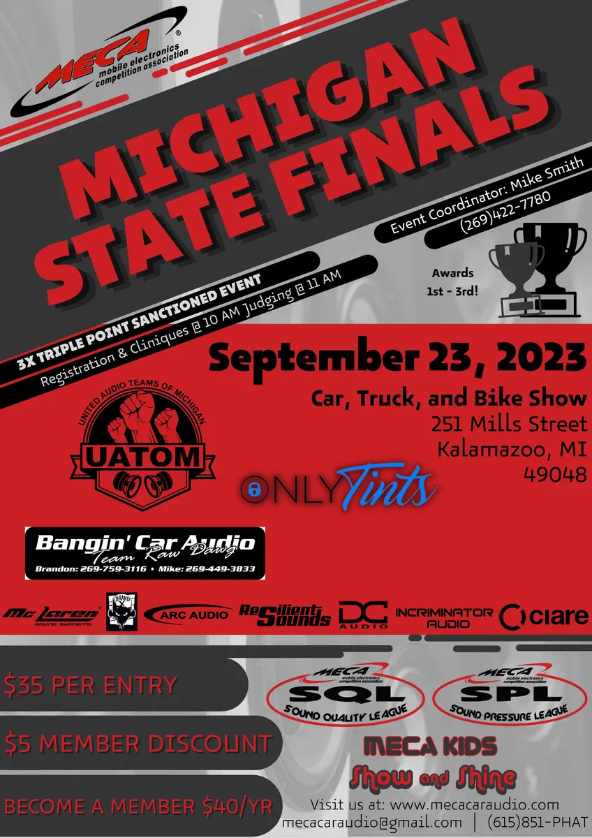 Michigan State FInals Flyer