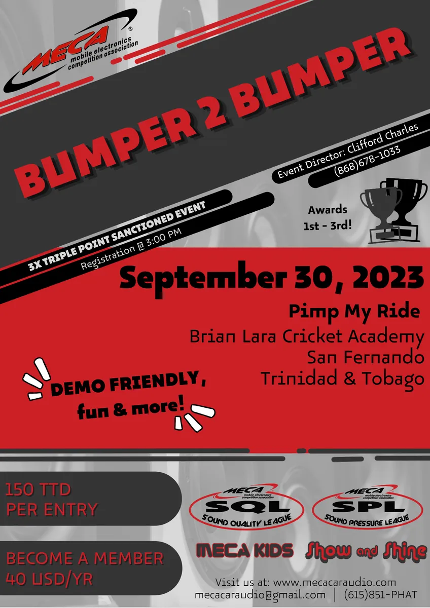 Bumper 2 Bumper Flyer