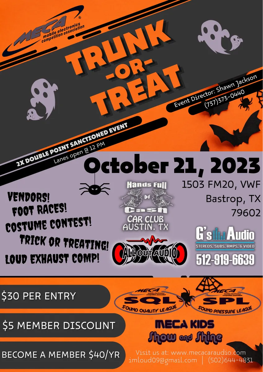 Trunk -or- Treat Flyer