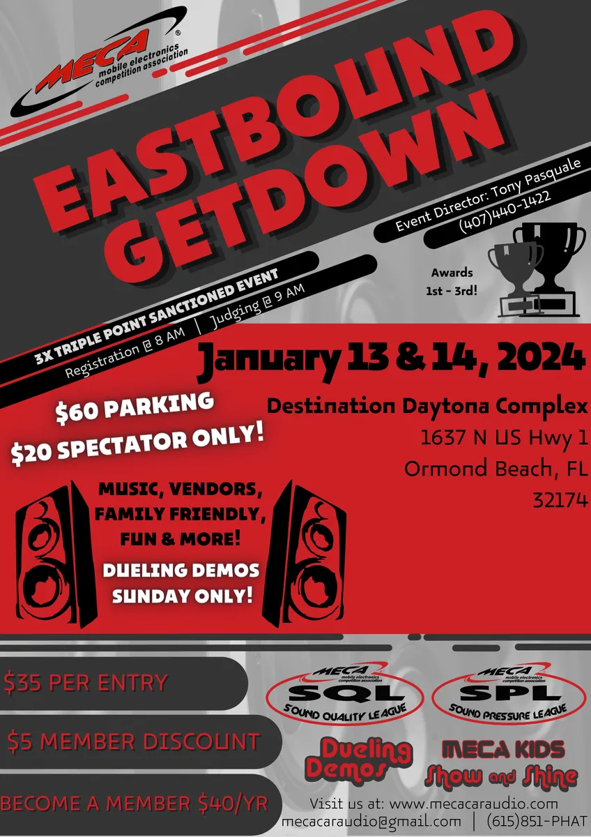EASTBOUND GETDOWN Flyer