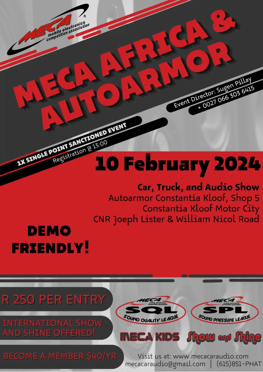 MECA Africa & Autoarmor Flyer