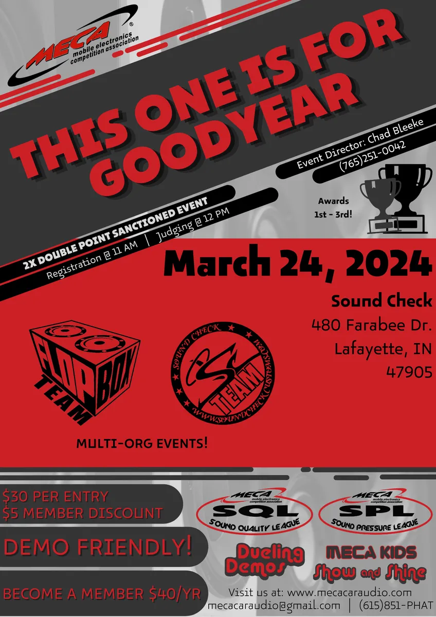 This One's For GOODYEAR Flyer