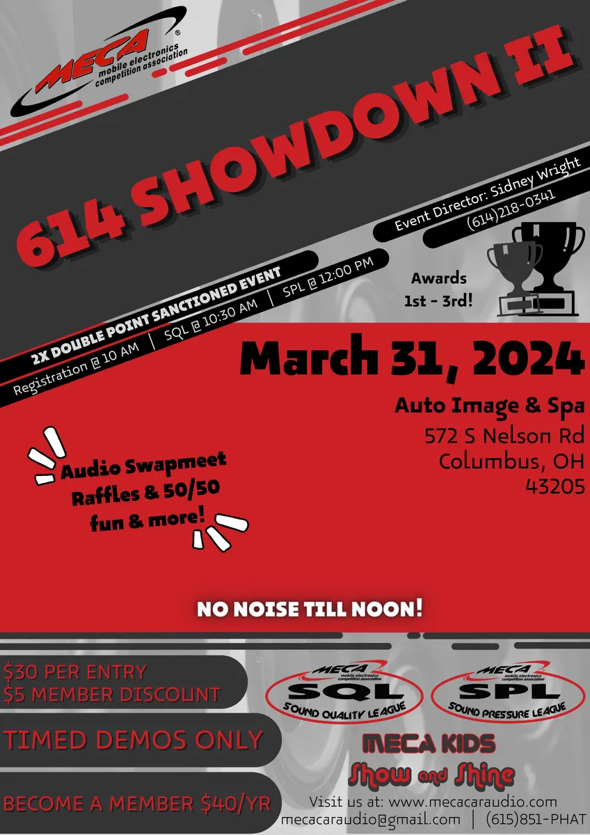 614 Showdown II Flyer