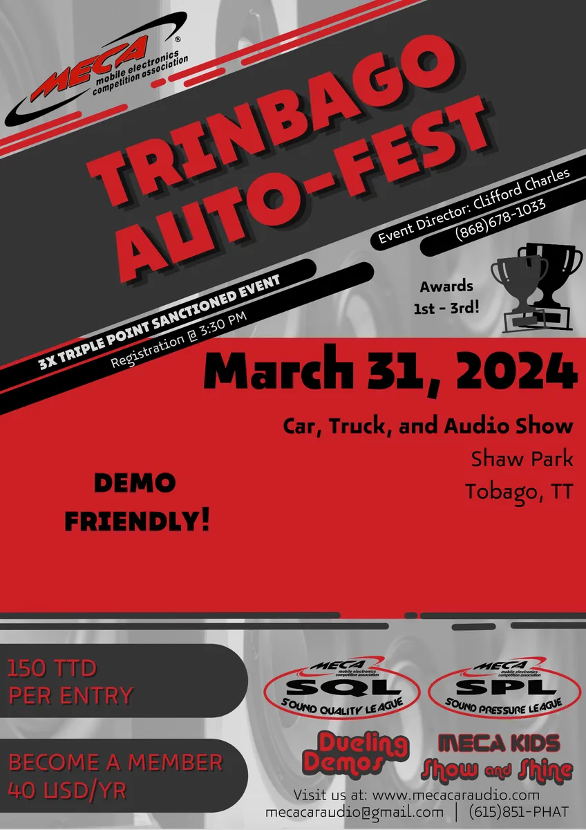 Trinbago Auto-fest Flyer