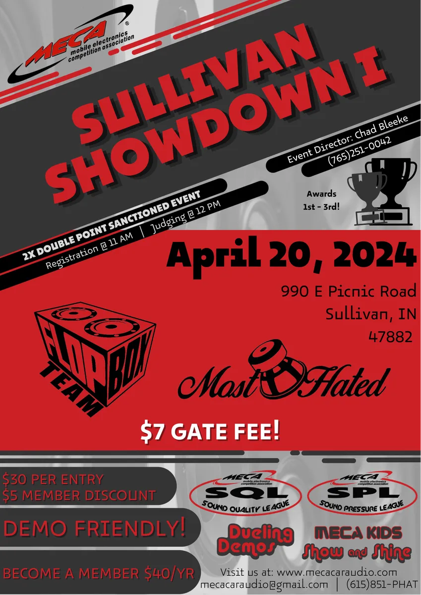 Sullivan Showdown I Flyer