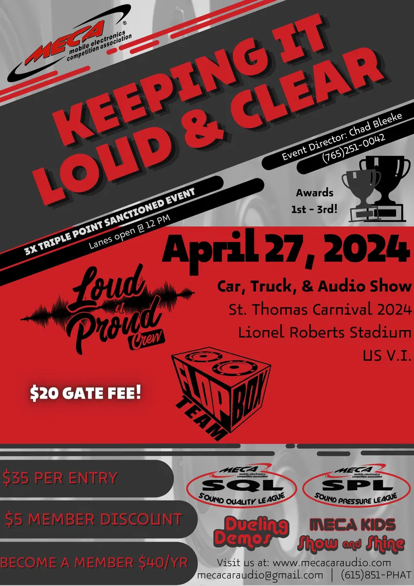 Keeping It LOUD & CLEAR Flyer