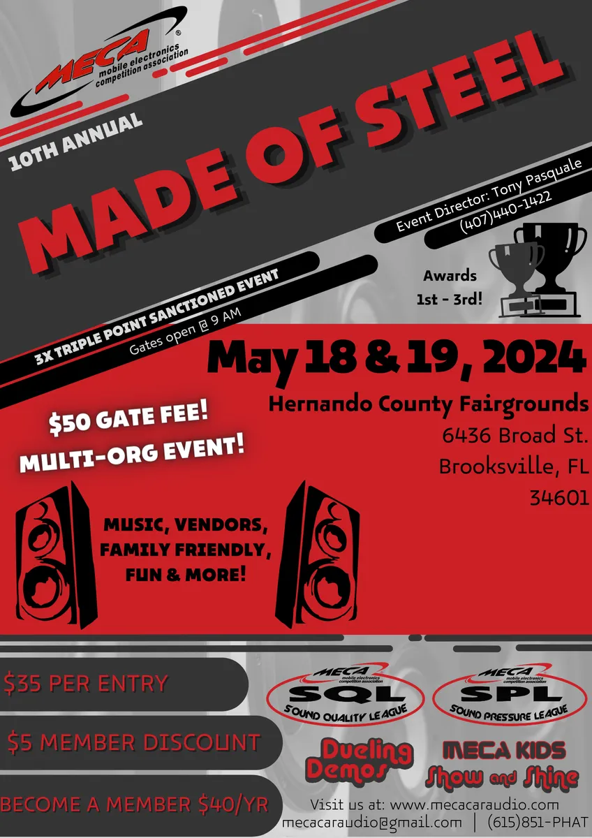 MADE OF STEEL Flyer