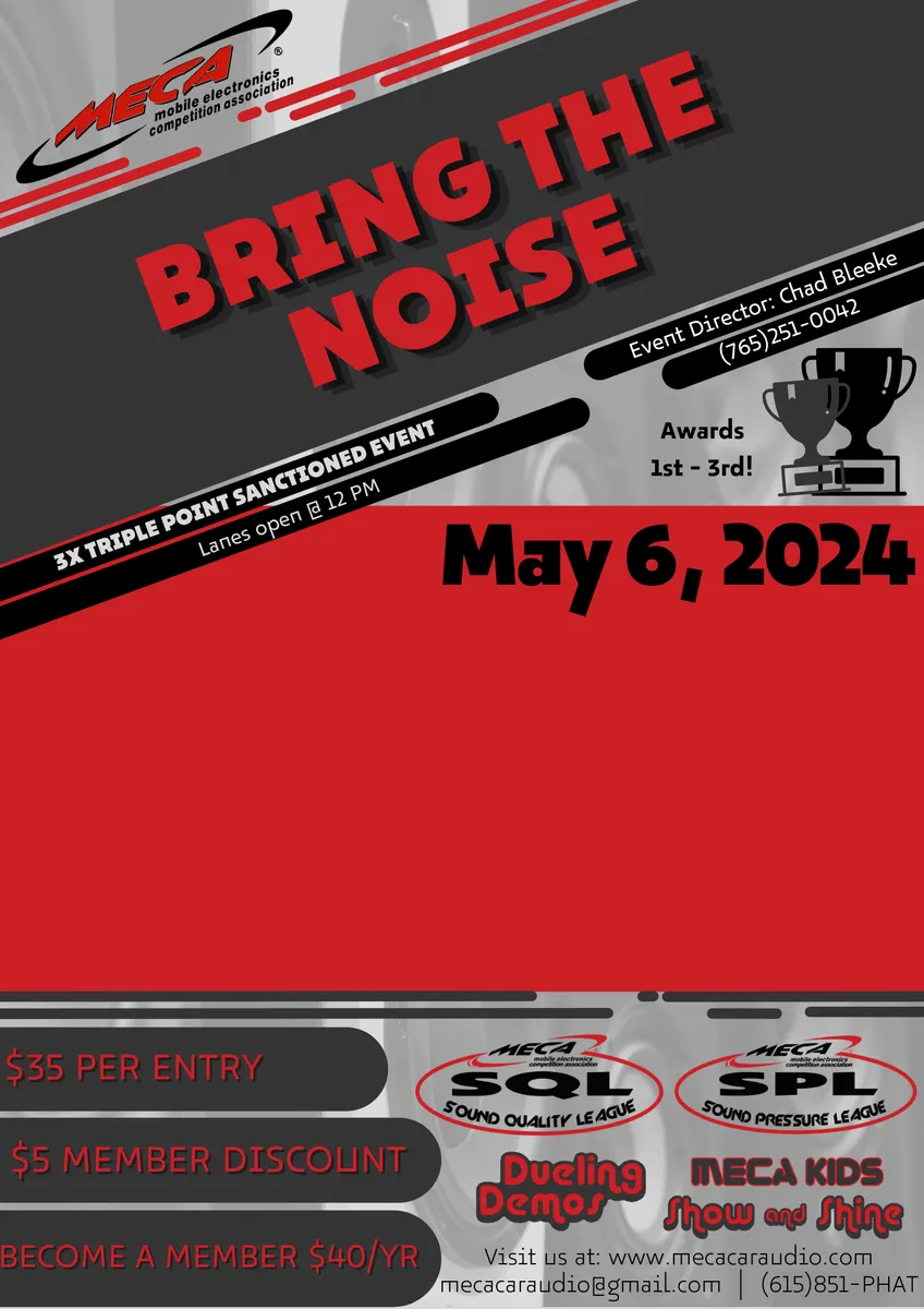 Bring The Noise Flyer