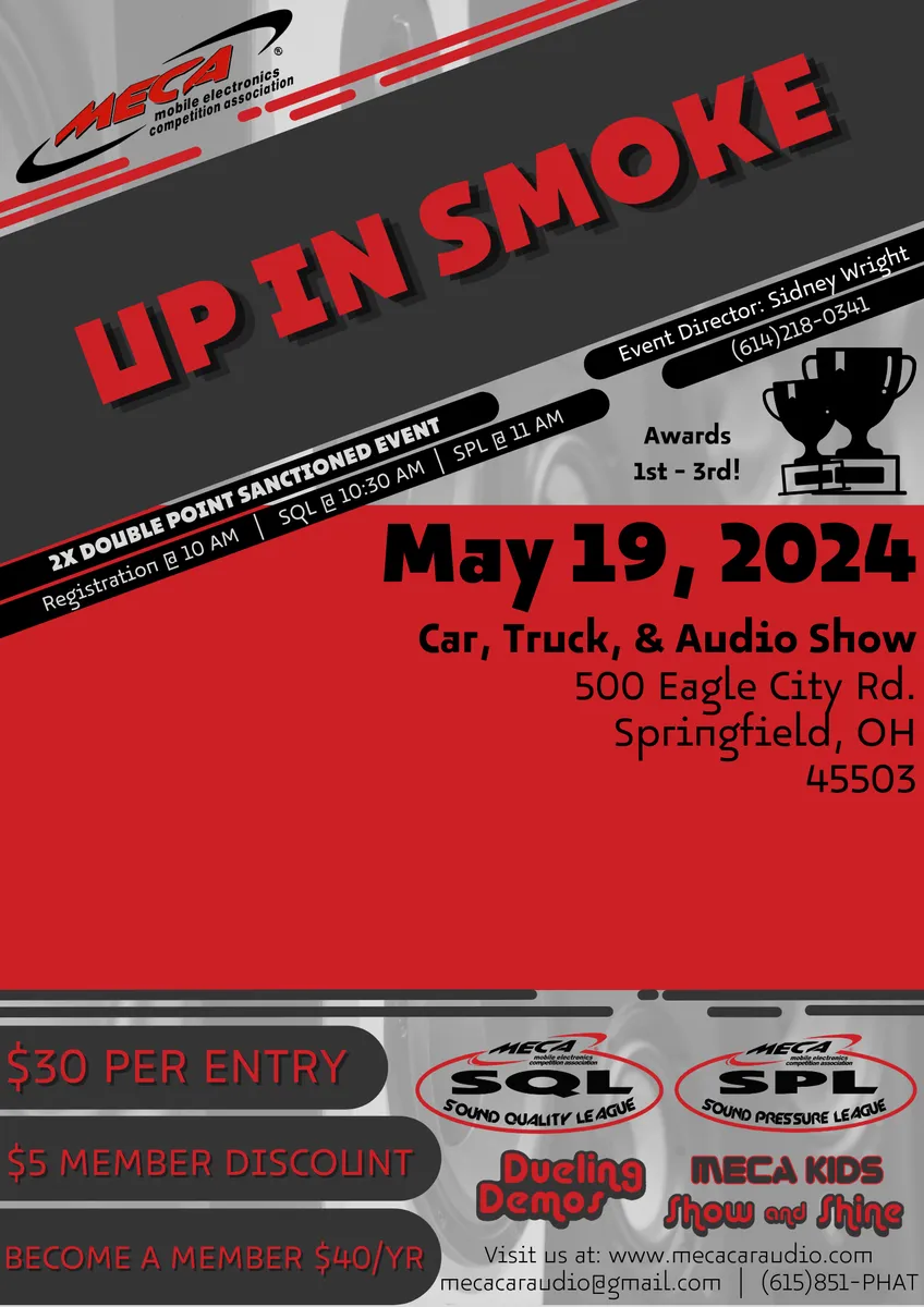 UP IN SMOKE Flyer