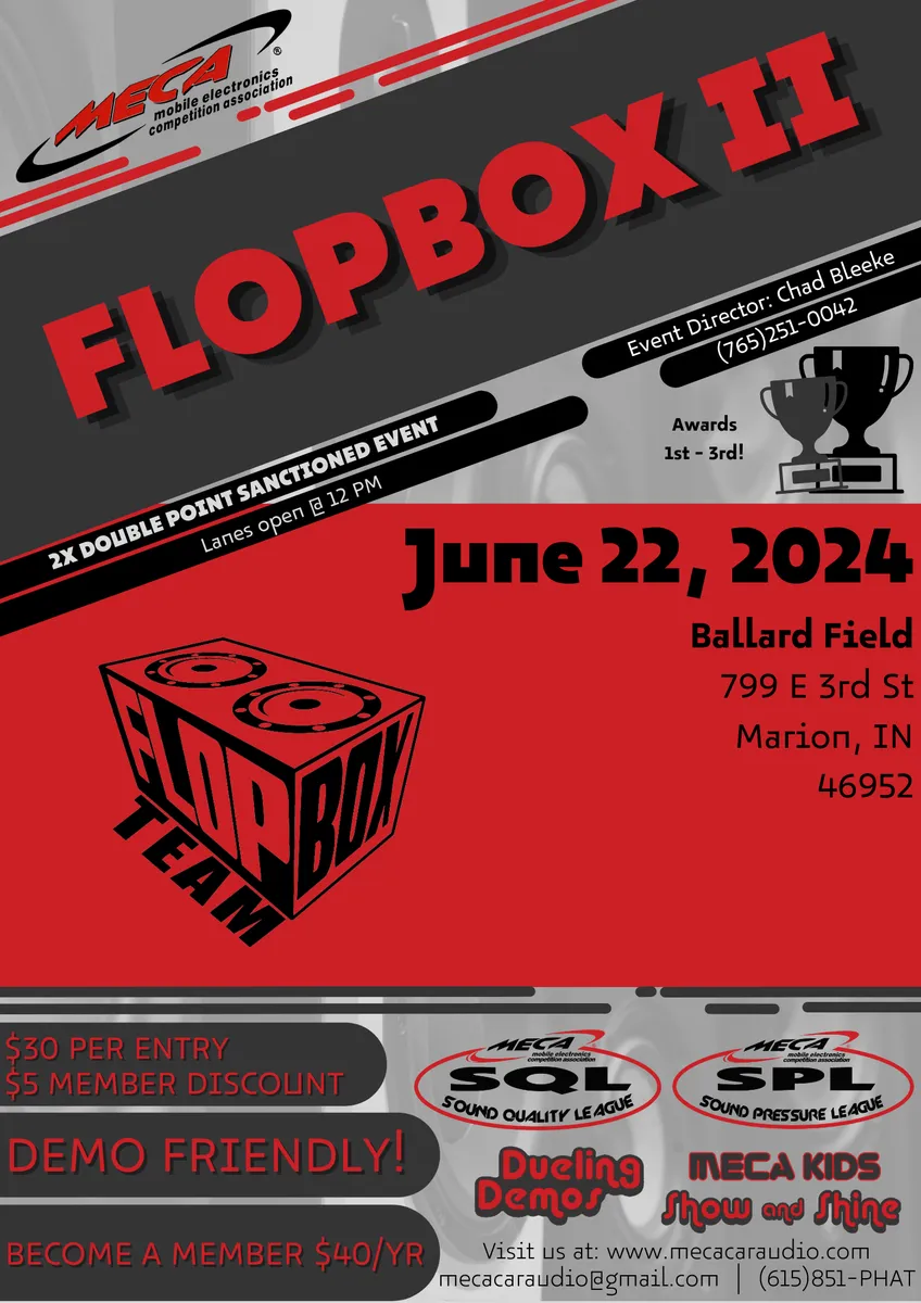 FLOPBOX II Flyer