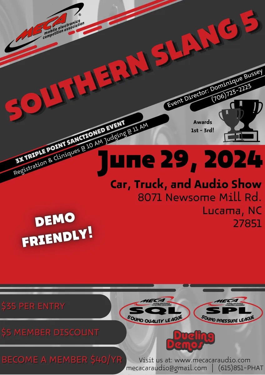 SOUTHERN SLANG % Flyer