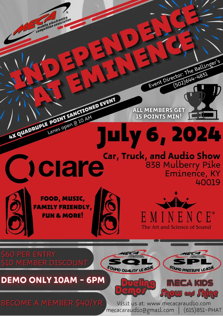 Independence at Eminence Flyer