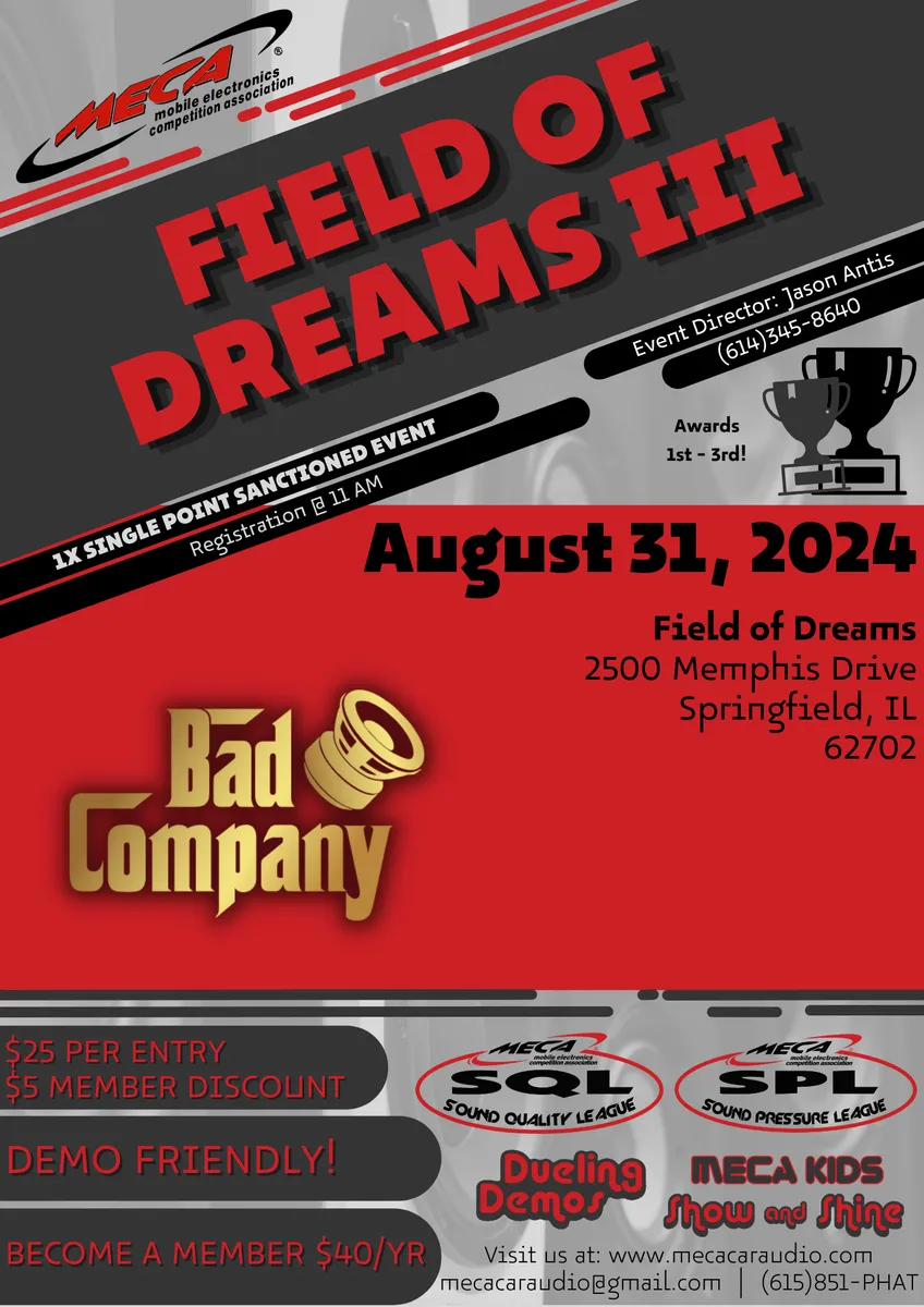 Field of Dreams III Flyer