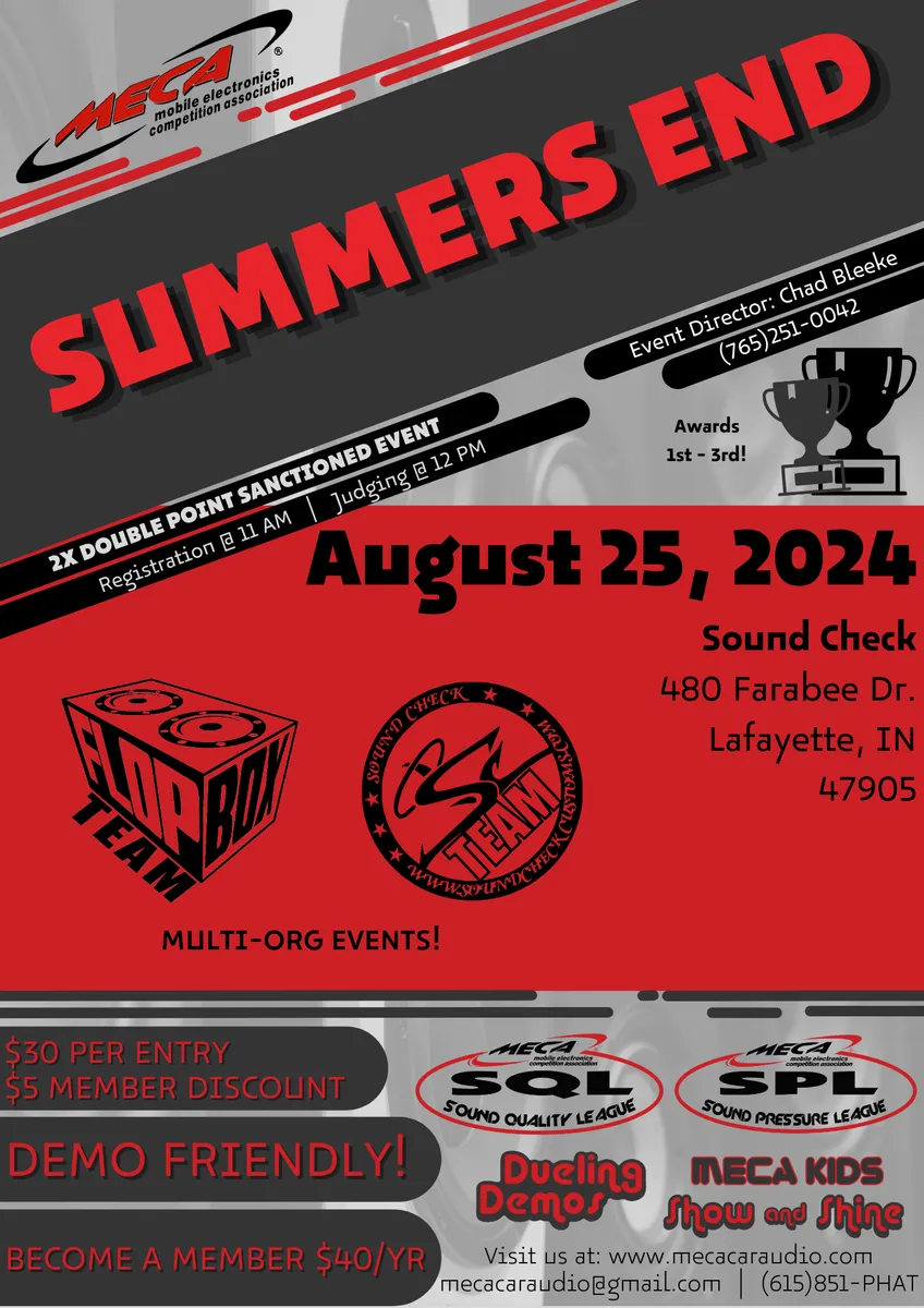 SUMMERS END Flyer