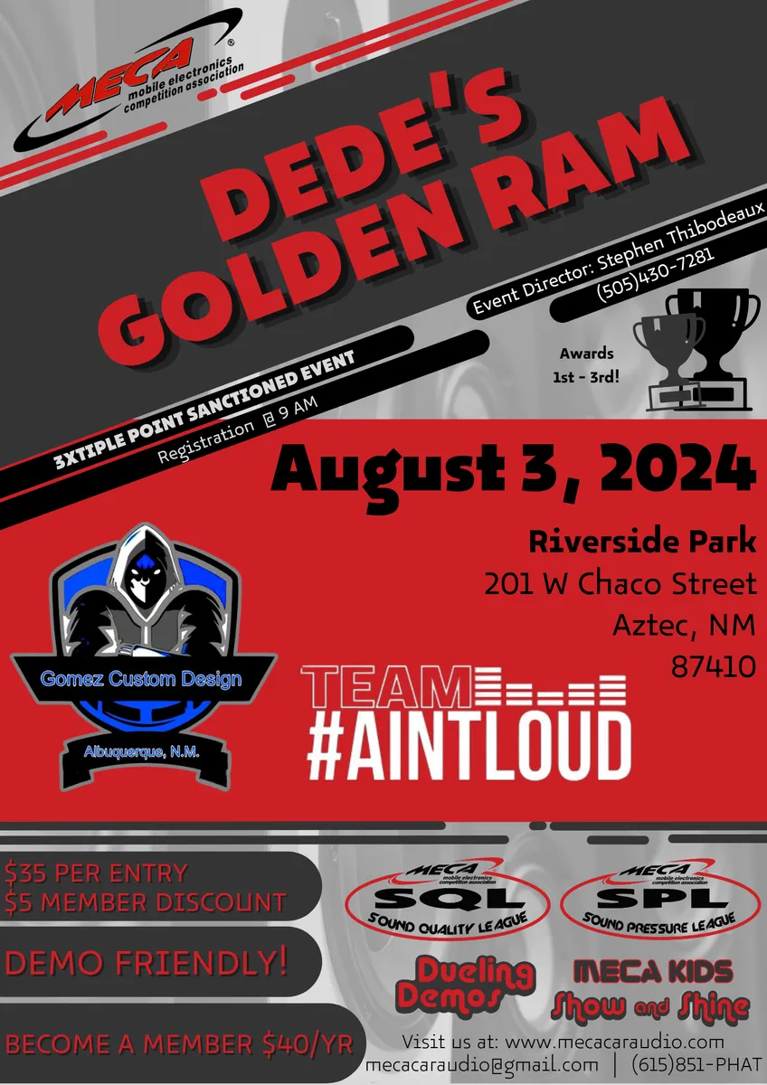 DeDe's Golden Ram Flyer