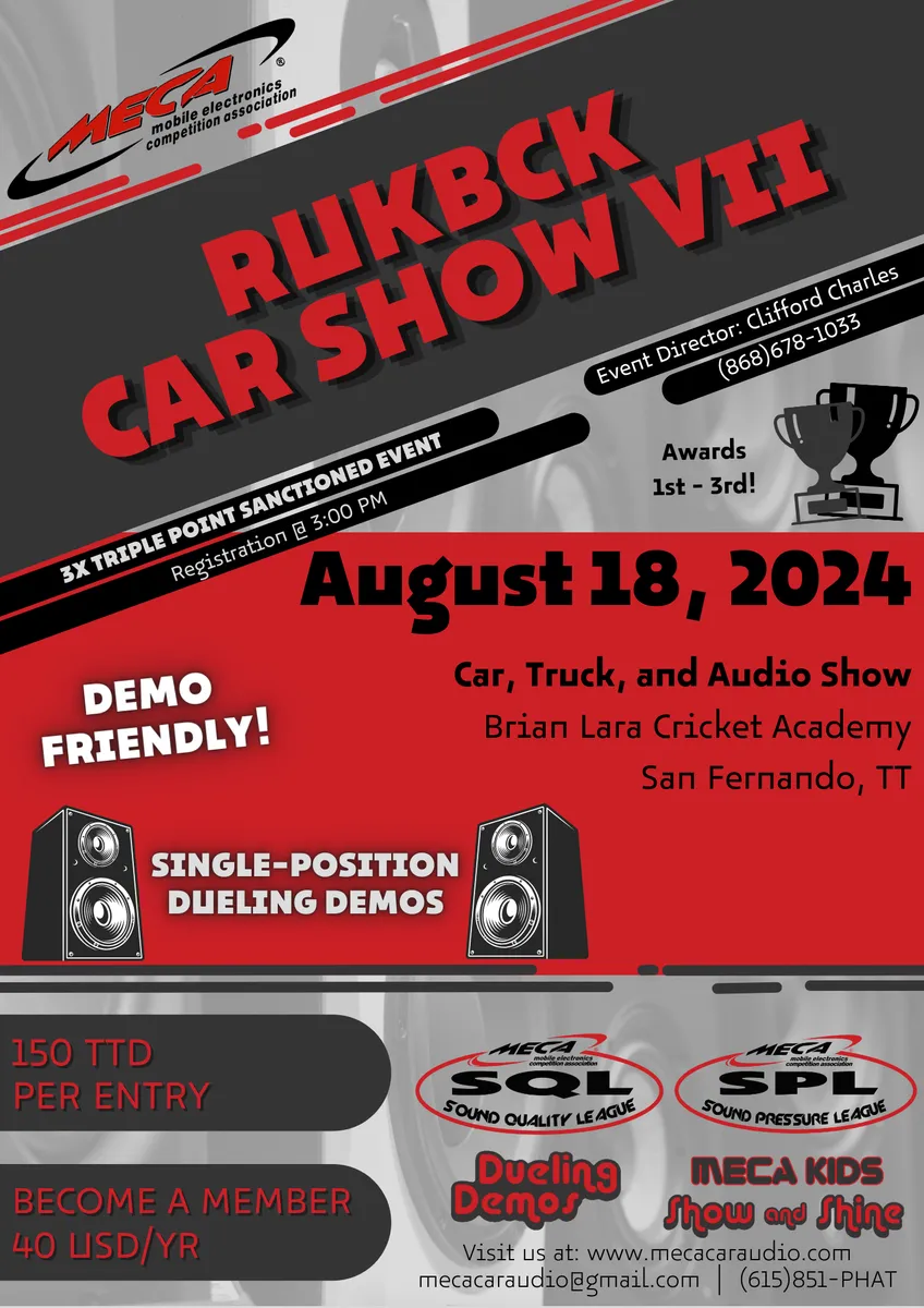 Rukbck Car Show VII Flyer