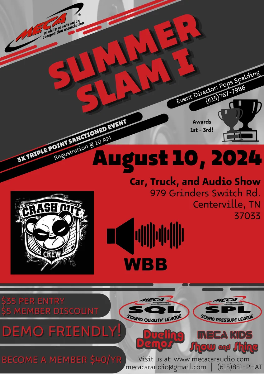Summer Slam I Flyer