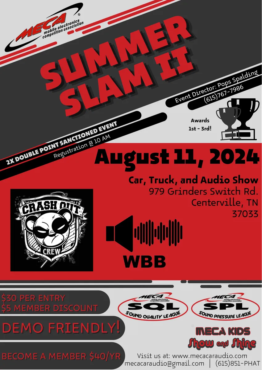 Summer Slam II Flyer