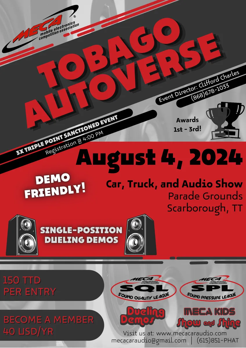 TOBAGO AUTOVERSE Flyer