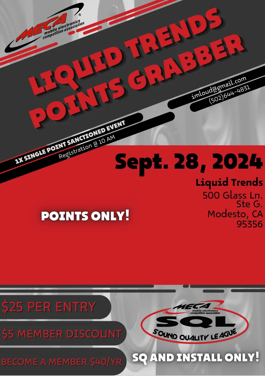 Liquid Trends Points Grabber Flyer