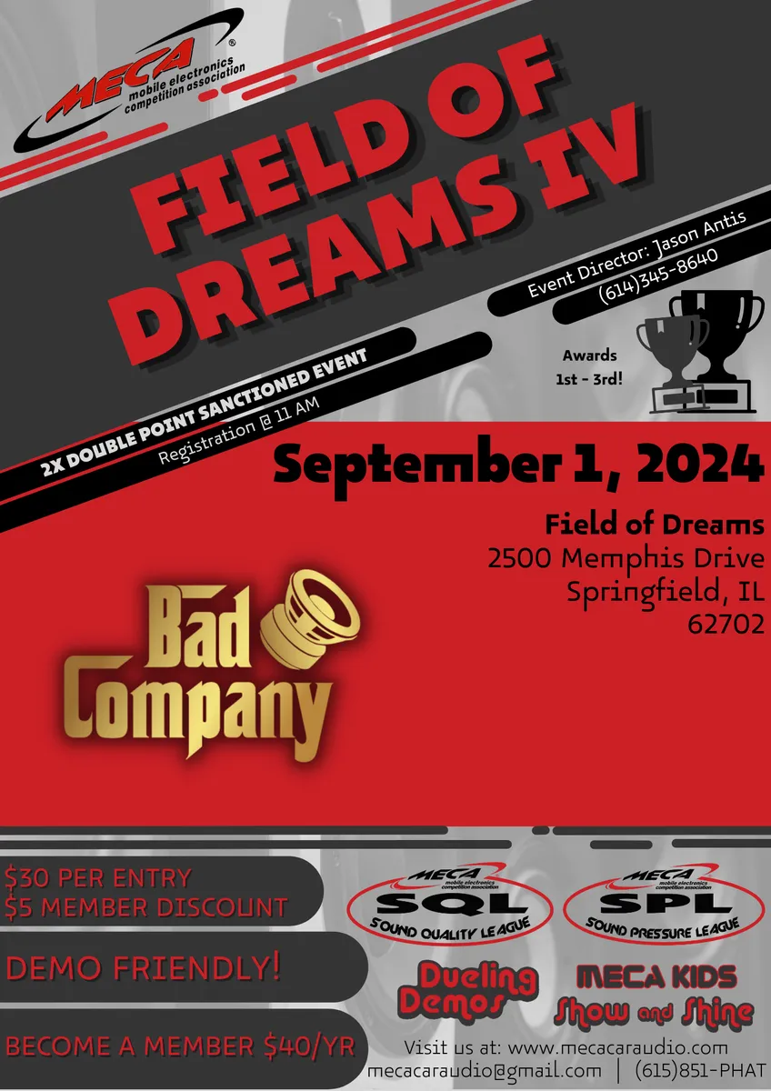 Field of Dreams IV Flyer