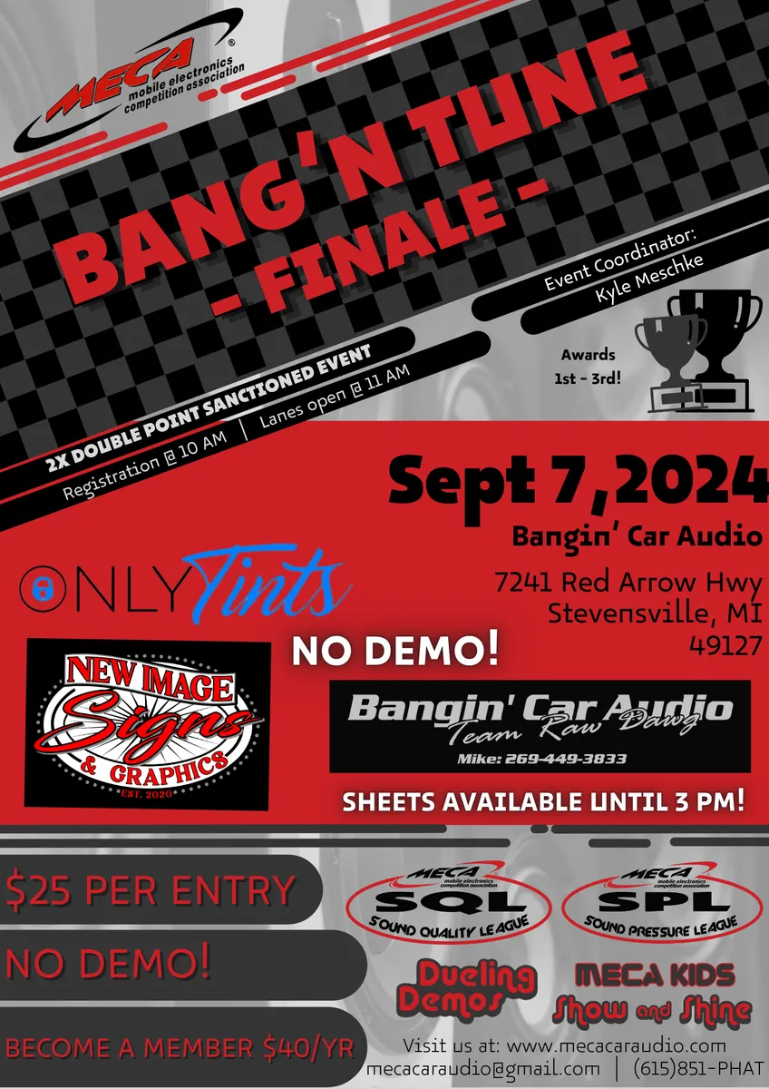 Bang'N Tune -Finale- Flyer