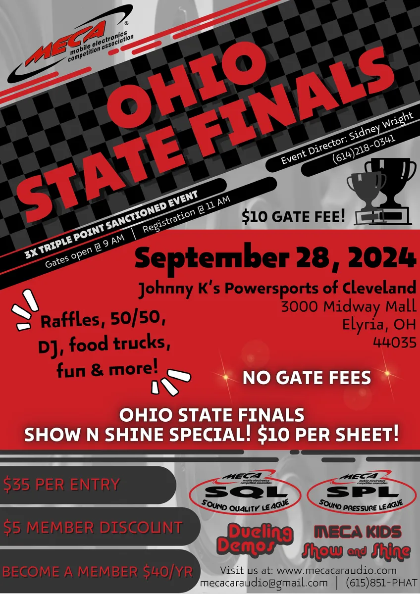 Ohio State Finals Flyer