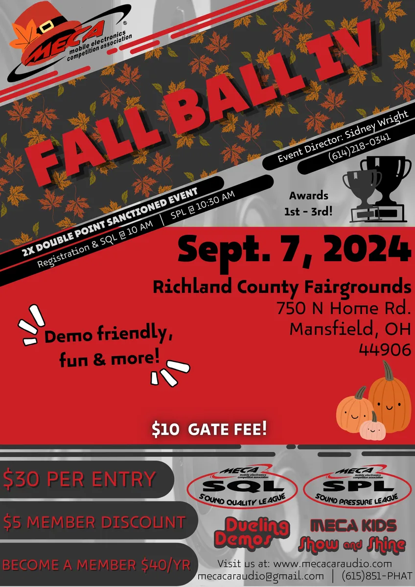 Fall Ball IV Flyer