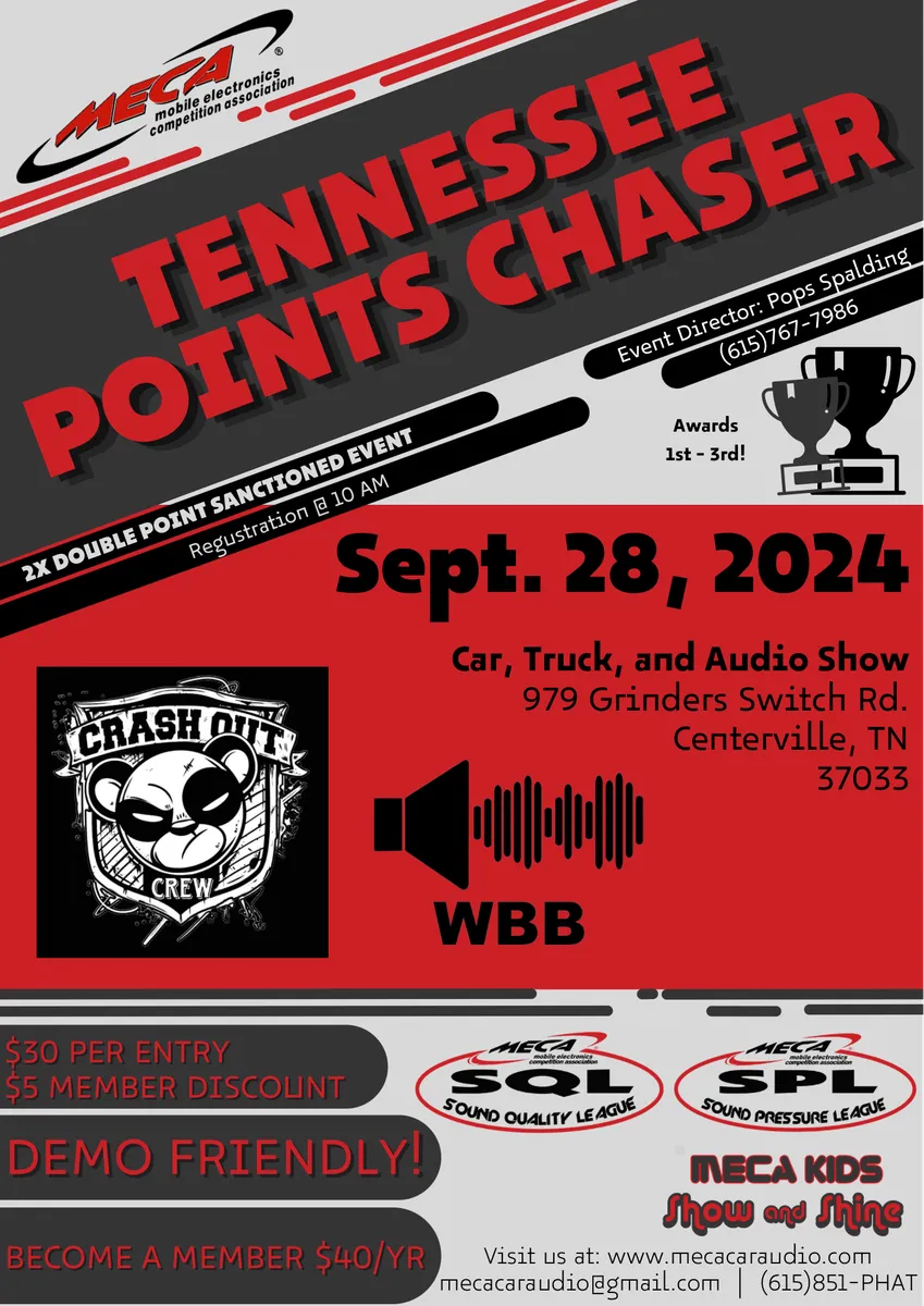 Tennessee Points Chaser Flyer