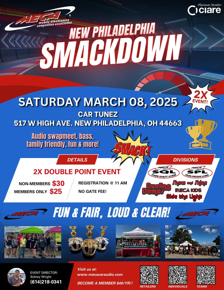 New Philadelphia Smackdown Flyer