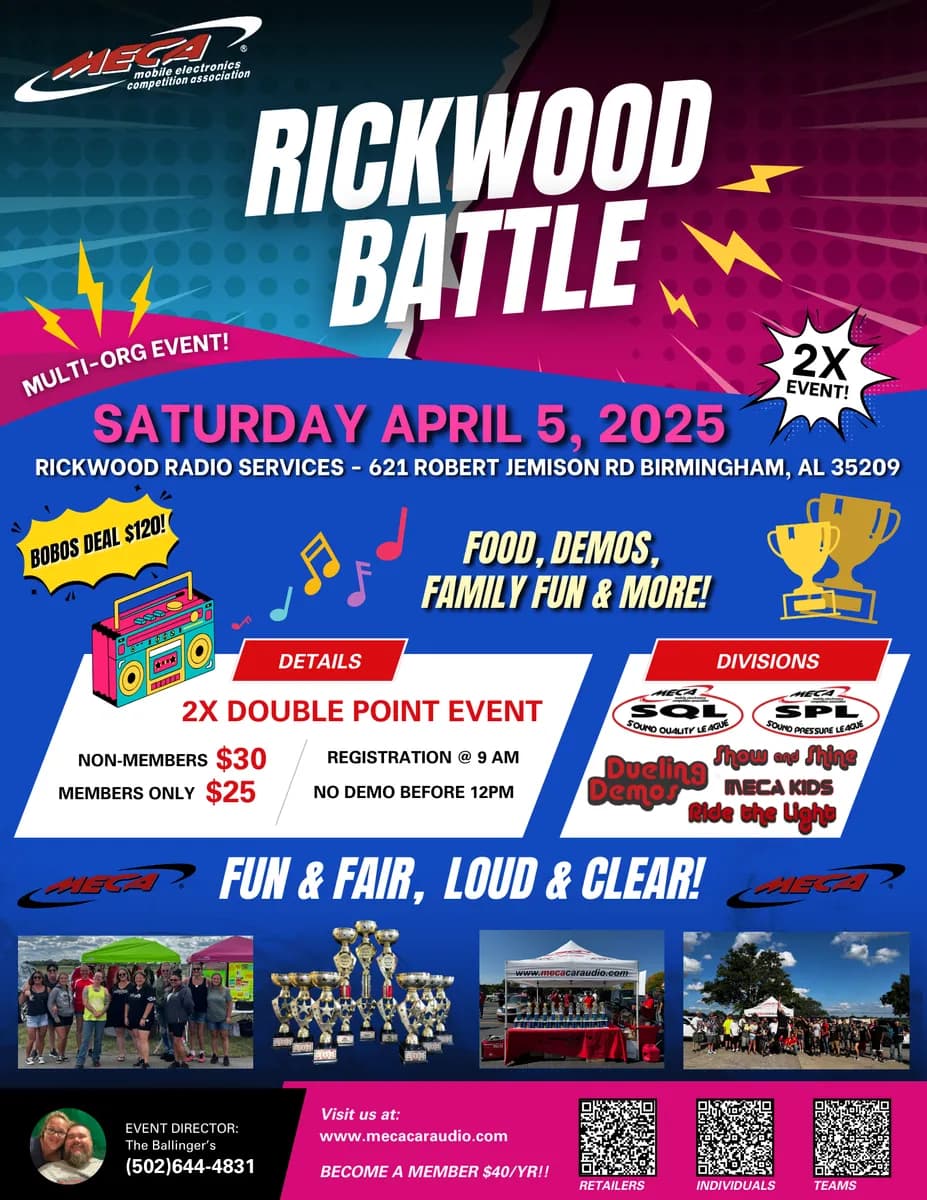 Rickwood Battle Flyer