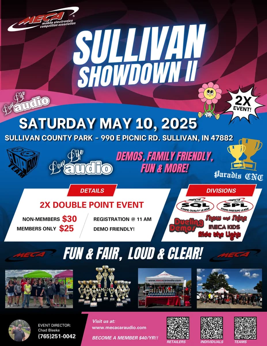 Sullivan Showdown II Flyer