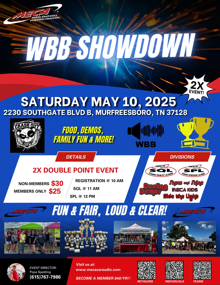 WBB Showdown I Flyer