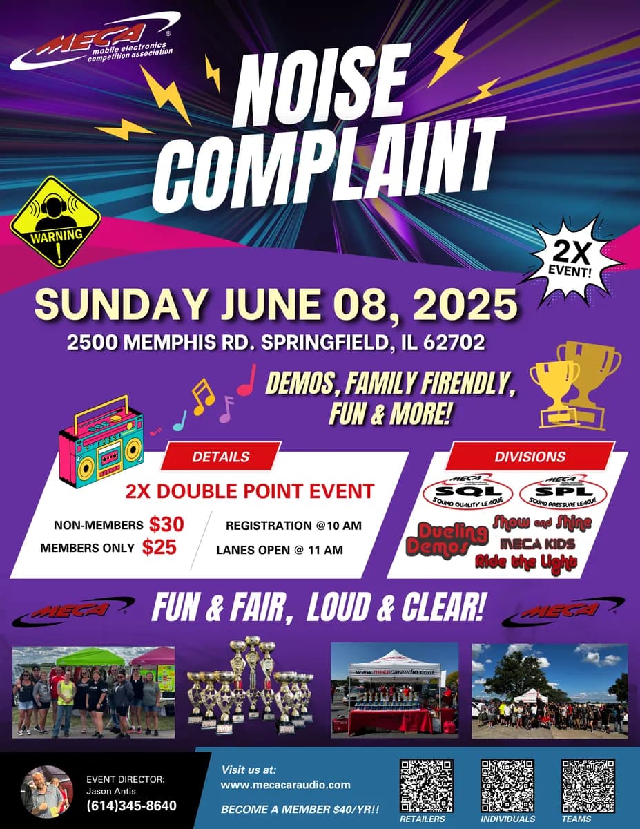 Noise Complaint Flyer