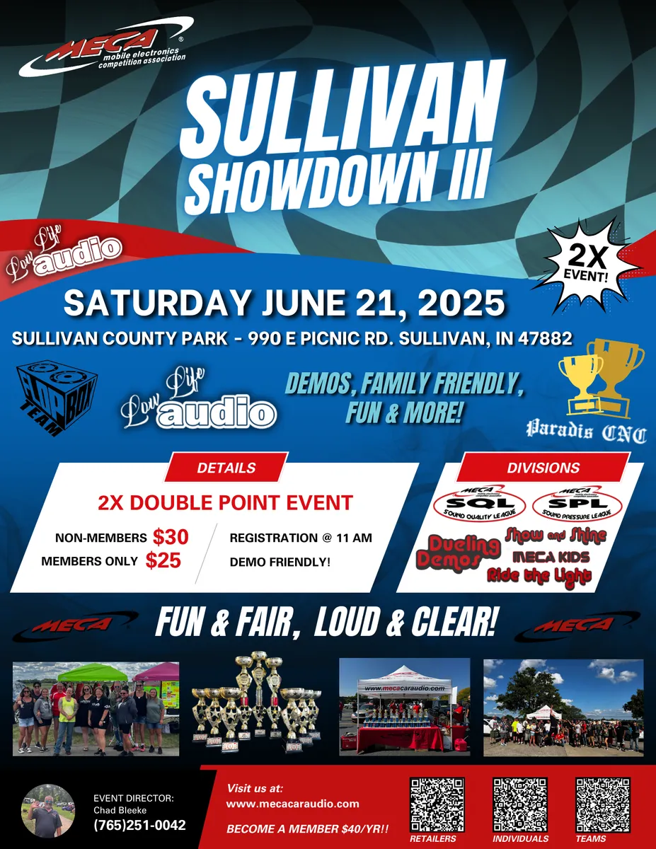 Sullivan Showdown III Flyer